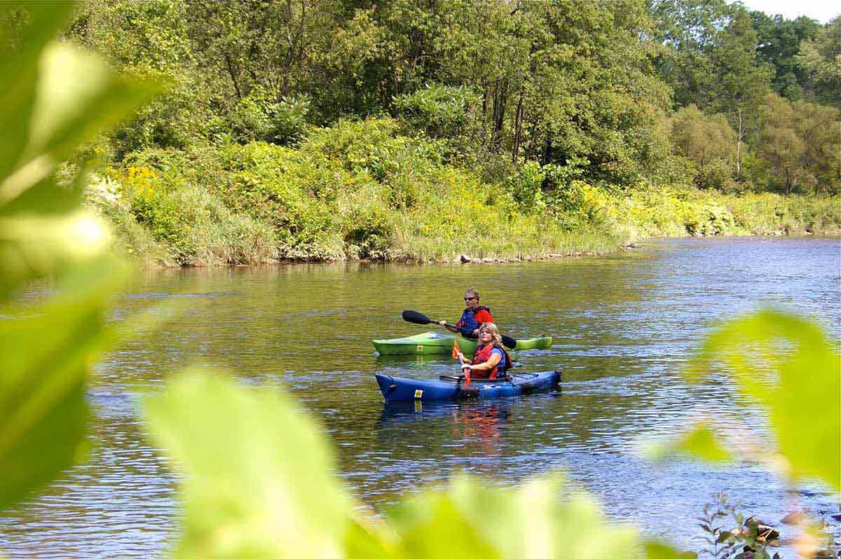 Wild and Scenic Rivers are great places for canoes and kayaks.