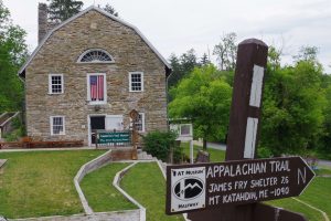 The Appalachian Trail Museum sits in a former grist mill.