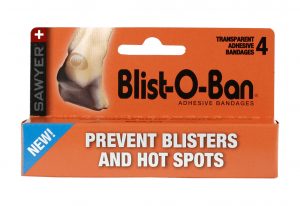 Blist-O-Ban helps prevent blisters as well as treats them.