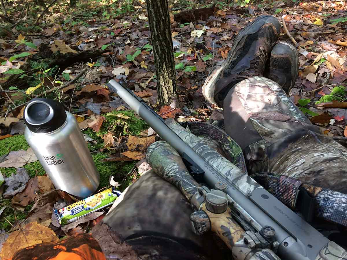 Early muzzleloader season hunting can bring competition.
