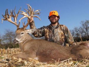 it wasn't a second buck, but a first that got Stephen Tucker in the record books.
