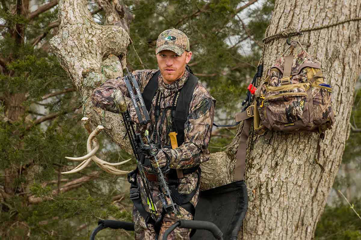 A tree stand harness can save a hunter from serious injuries.